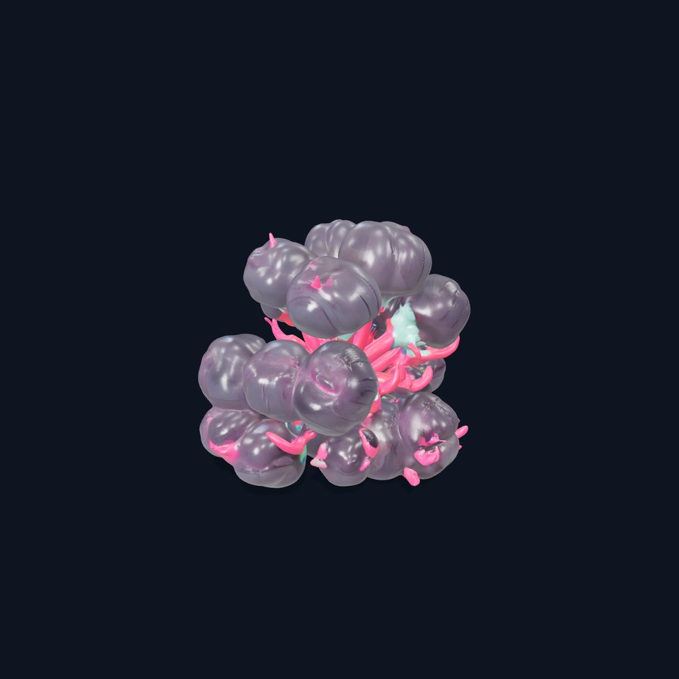 Vibrant Alien Flora model pack